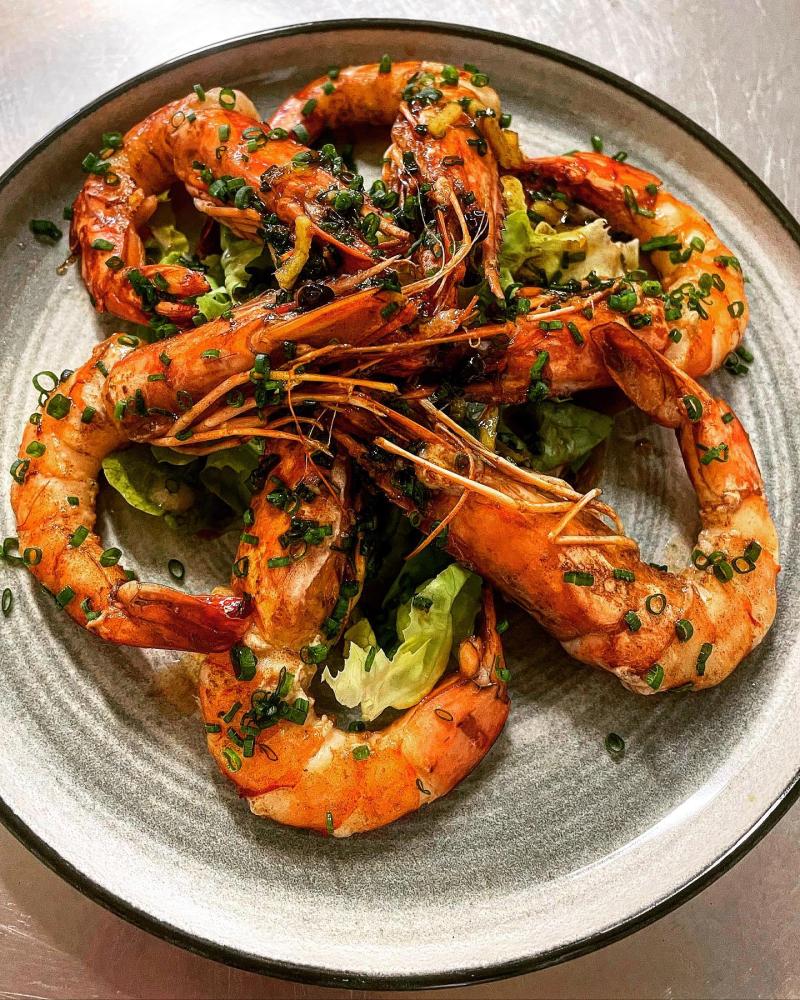 assiete crevettes